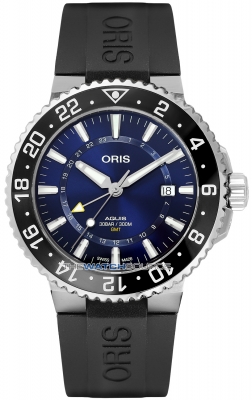 Buy this new Oris Aquis GMT Date 43.5mm 01 798 7754 4135-07 4 24 64EB mens watch for the discount price of £1,955.00. UK Retailer.